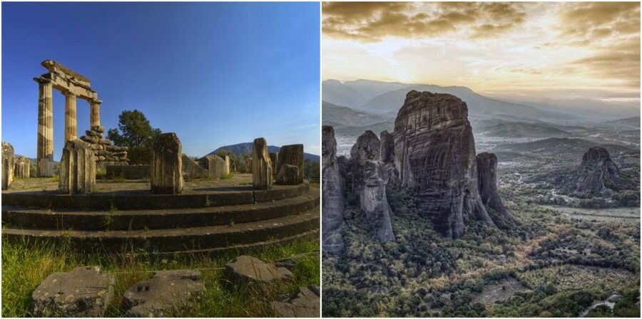 2 days Spanish guided tour in Delphi and Meteora - Leaving Athens for the sanctuary at Delphi