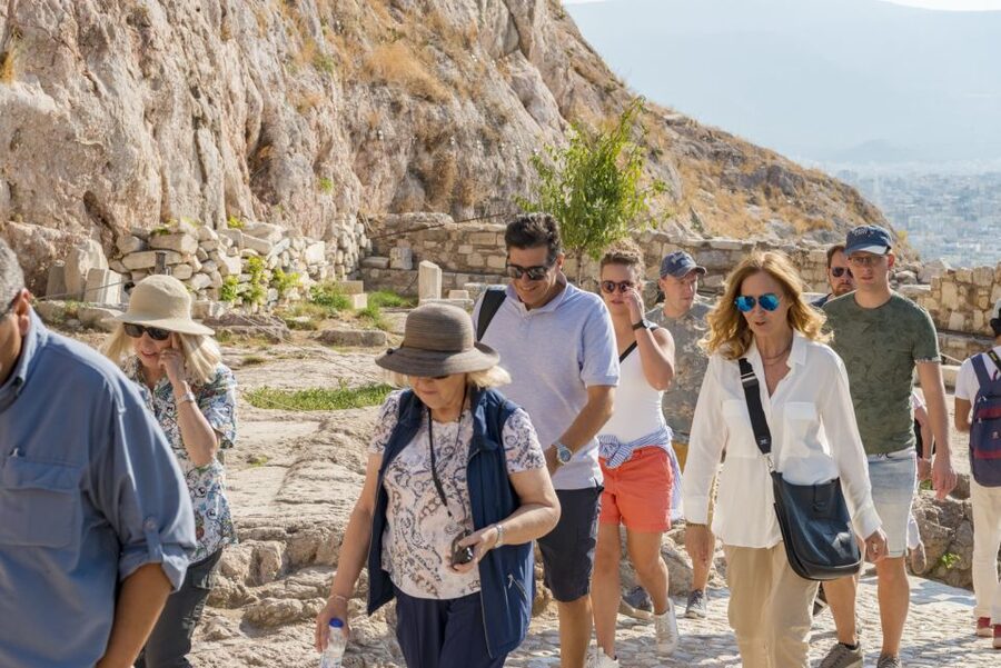 Acropolis & Acropolis Museum PRIVATE Expert led Guided Tour - The ancient walls and the climb to the Propylaea