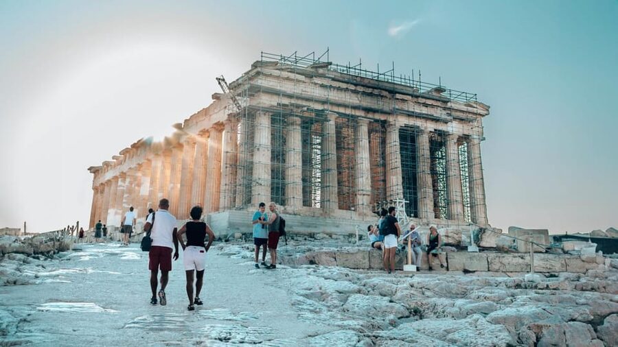 Acropolis & Agora: The Rise & Fall of Democracy - Starting on Dionysiou Areopagitou Street