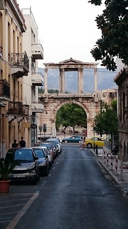 Acropolis monuments, Parthenon and Plaka, Monastiraki walking tour - The Roman Agora and Tower of the Winds