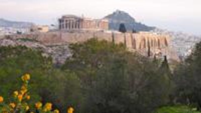 Acropolis monuments, Parthenon and Plaka, Monastiraki walking tour - Entering the Acropolis before the biggest crowds