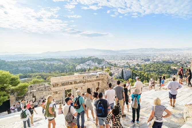 Acropolis monuments & Parthenon Walking Tour with Optional Acropolis Museum - Athena Nike and the first views from the hilltop