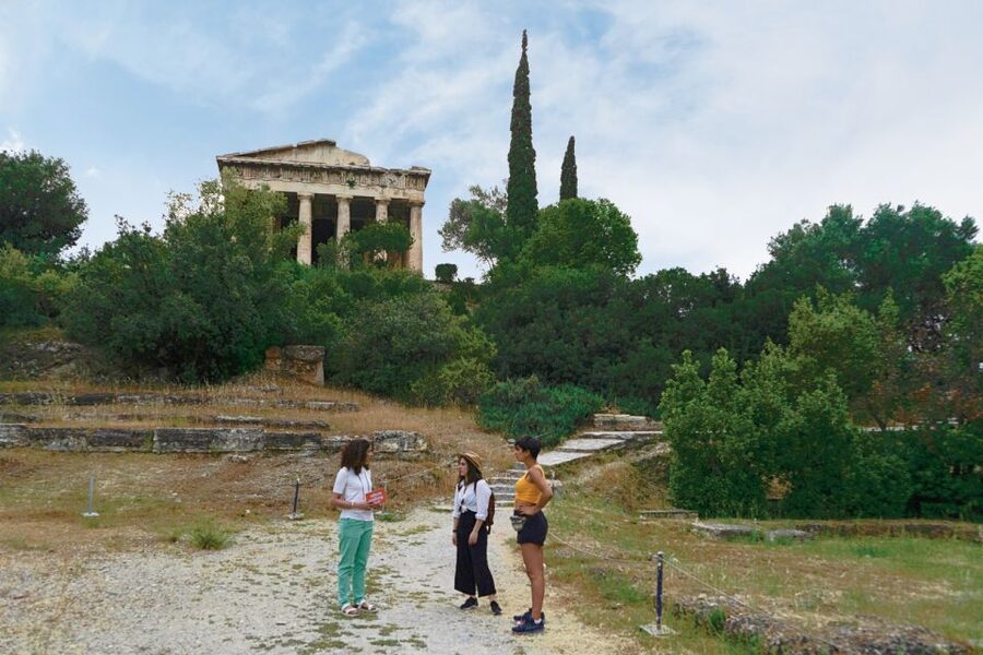 Acropolis, Plaka & Ancient Agora Guided Tour - Hephaestus Temple and the smaller monuments