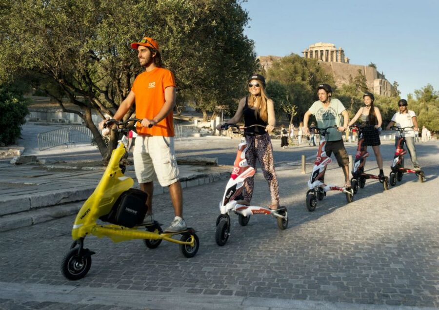 Acropolis Walking Tour & Athens Highlights by Electric Trike - Athens from the summit of the Acropolis