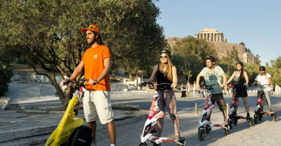 Acropolis Walking Tour & Athens Highlights by Electric Trike - Beginning at Scooterise on Chatzichristou Street