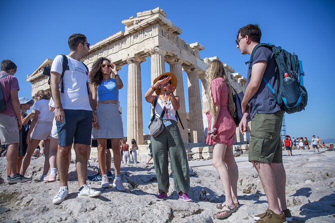 Acropolis Walking Tour, Including Syntagma Square & City Center - Seeing the Propylaea, Temple of Nike, and Parthenon