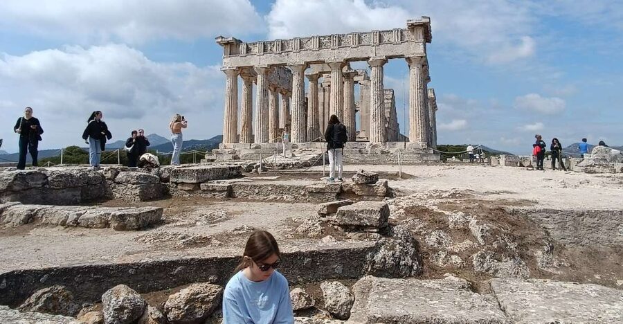 Aegina Island & Temple of Athina Aphaia Private Day Tour - St Nektarios Monastery gives the day a human focus