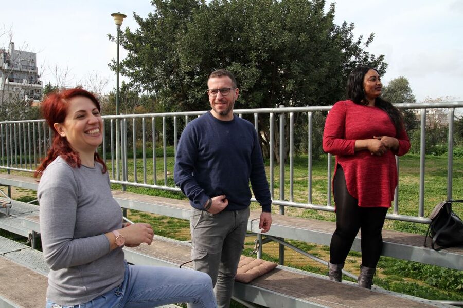 Aristotle's Philosophy Experiential Workshop, Lyceum, Athens - The Golden Mean in the small amphitheater