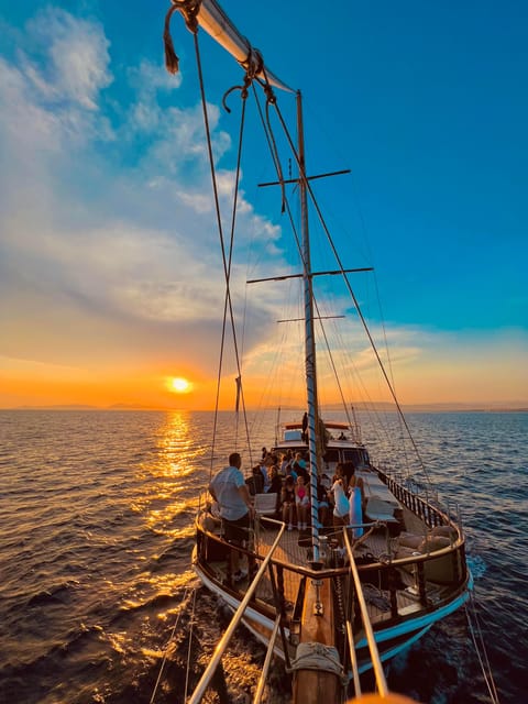 Athens: 3-Hour Sunset Cruise with Swim Stop, Snacks & Drinks - Boarding CALYPSO at Marina Zeas