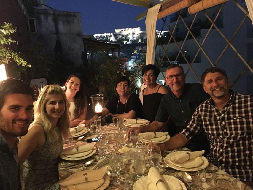 Athens: 7-Course Dinner and Wine Pairing with Acropolis View - Meeting Dimitris and Savvas