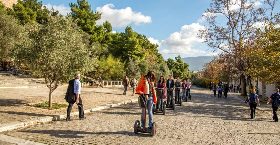 Athens Acropolis 2-Hour Segway Tour - Acropolis foothills, Mars Hill, and ancient views