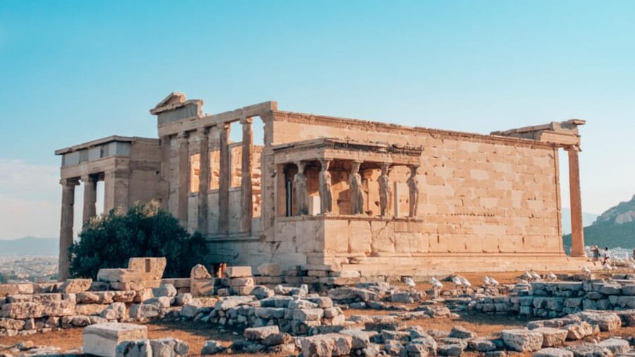 Athens: Acropolis and Mythology Highlights Small Group Tour - The Erechtheion and the contest for Athens