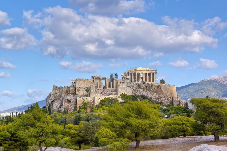 Athens: Acropolis and Mythology Highlights Small Group Tour - Meeting beneath Hadrian’s Arch