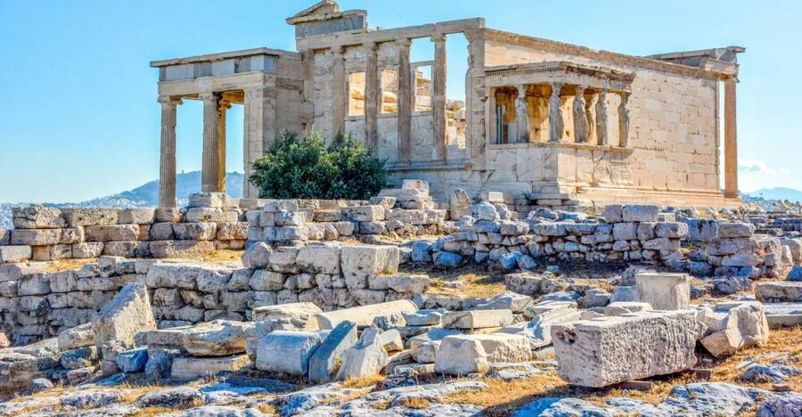 Athens: Acropolis and Μuseum Private Guided Tour - Walking up to the sacred rock