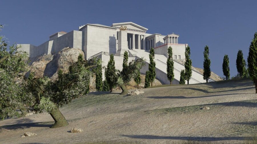 Athens: Acropolis Entry Ticket & VR Audio Guided Tour - The Parthenon and the Main Acropolis Plateau