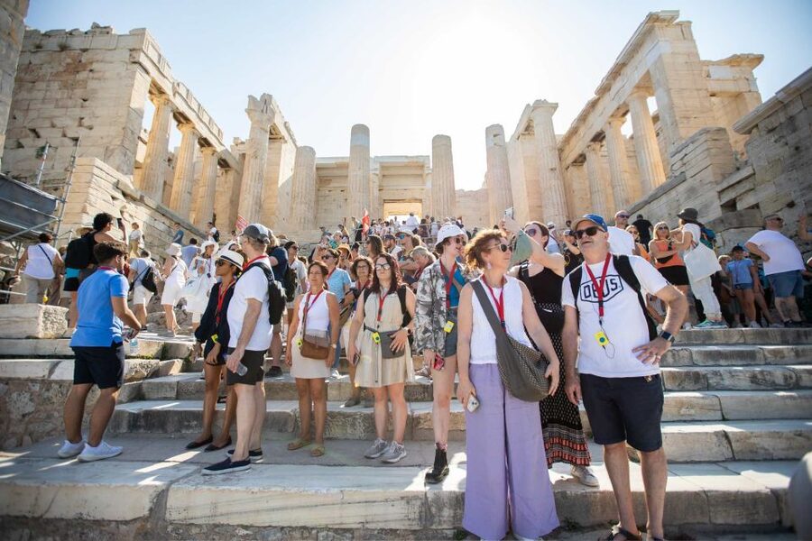 Athens: Acropolis Guided Walking Tour & Plaka Audio Tour - Thirty minutes at the top of the Acropolis