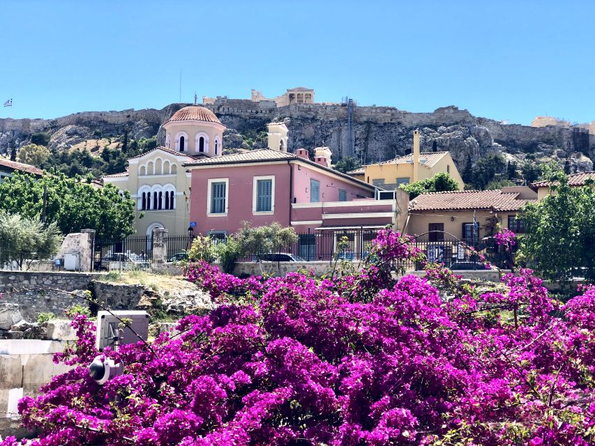 Athens:Acropolis - Historical Center Walking Tour in Spanish - Down to Plaka and the old center