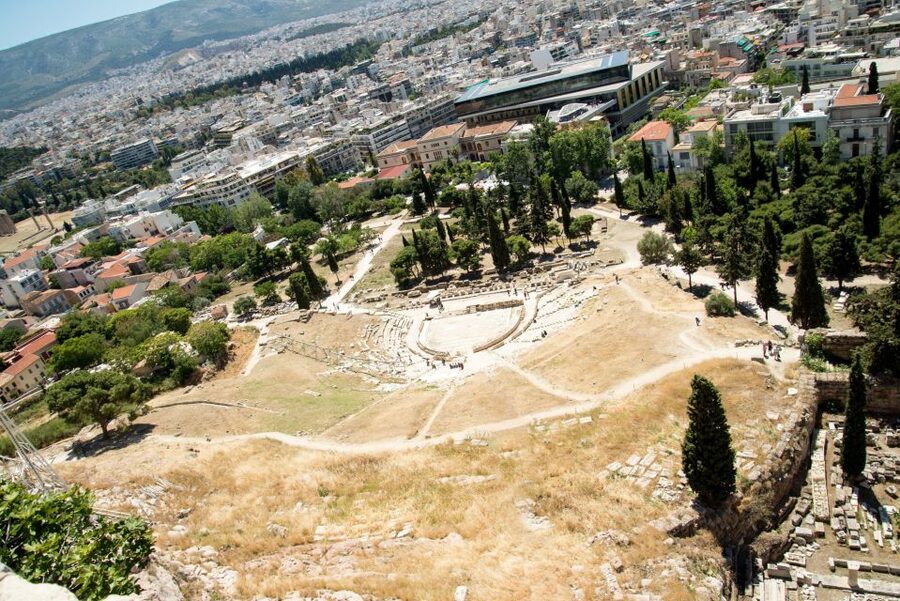 Athens: Acropolis, Parthenon & Acropolis Museum Guided Tour - The Odeon and ancient healing grounds