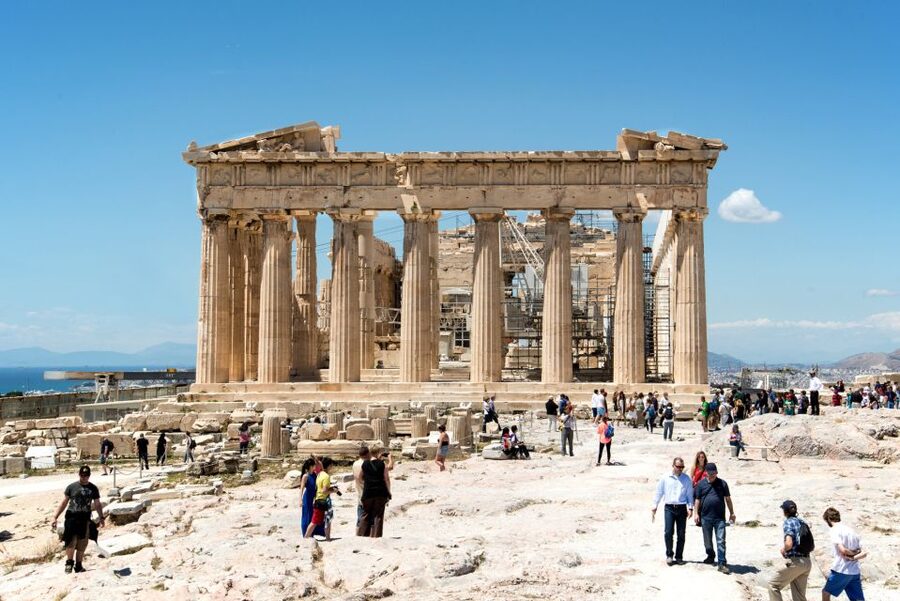 Athens: Acropolis, Parthenon & Acropolis Museum Guided Tour - Passing through the Propylaea to the Temple of Athena Nike