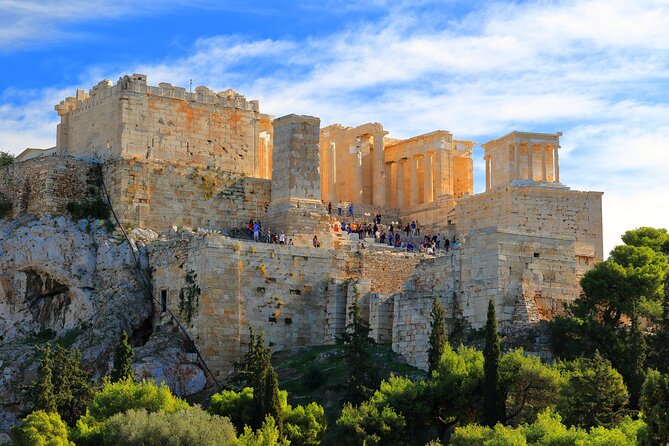 Athens: Acropolis, Parthenon Guided Walking Tour - Climbing through the Propylaea