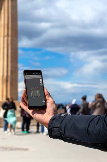 Athens: Acropolis Self-Guided Audiovisual Tour w/ 3D Models - How the self-guided format feels