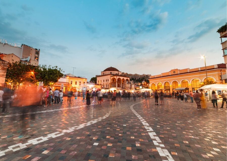 Athens: Acropolis Visit and City Night Tour - From the National Library to Syntagma Square
