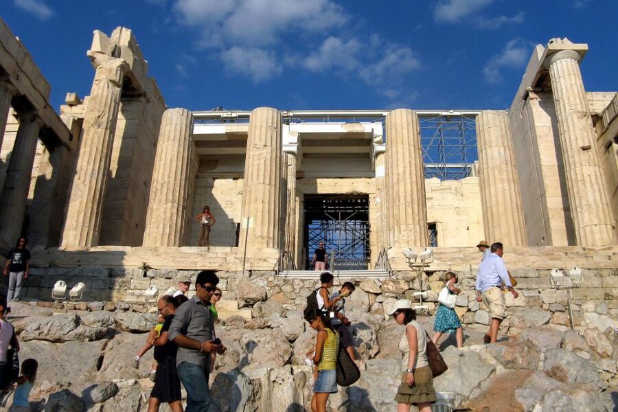 Athens: Acropolis with Museum, Guided Tour & Greek Lunch - Moving from ancient stones to the Acropolis Museum
