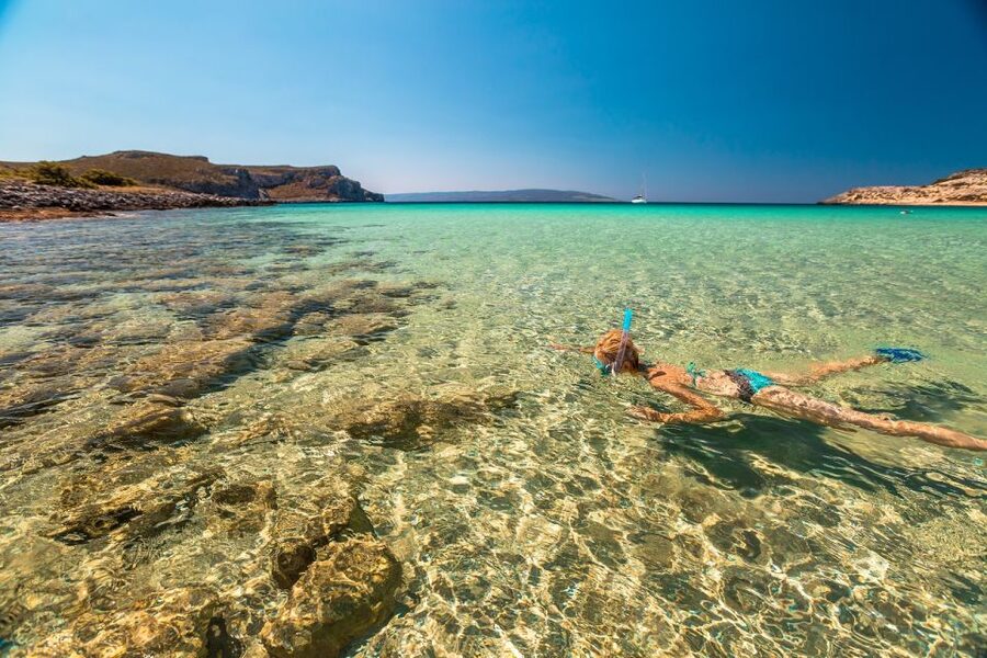 Athens: Aegina, Agistri & Metopi Swimming Cruise with lunch - A full day on the Saronic Gulf