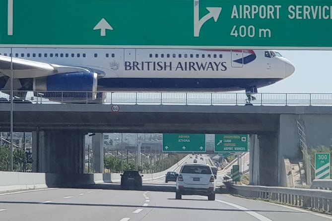 Athens Airport Private Transfer by Mercedes-Benz E Class Wagon to City Center - A calm first hour after Athens Airport