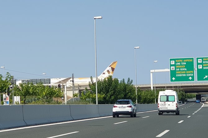 Athens Airport Private Transfer by Mercedes-Benz E Class Wagon to City Center - Why the price can work for four people