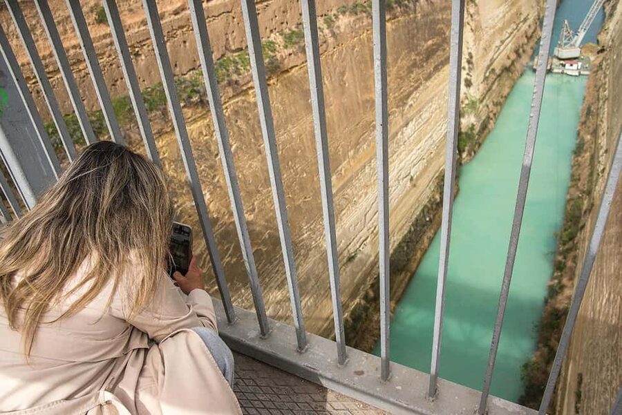 Athens: Ancient Corinth & Nafplion Guided Premium Tour - Leaving Athens for the Corinth Canal