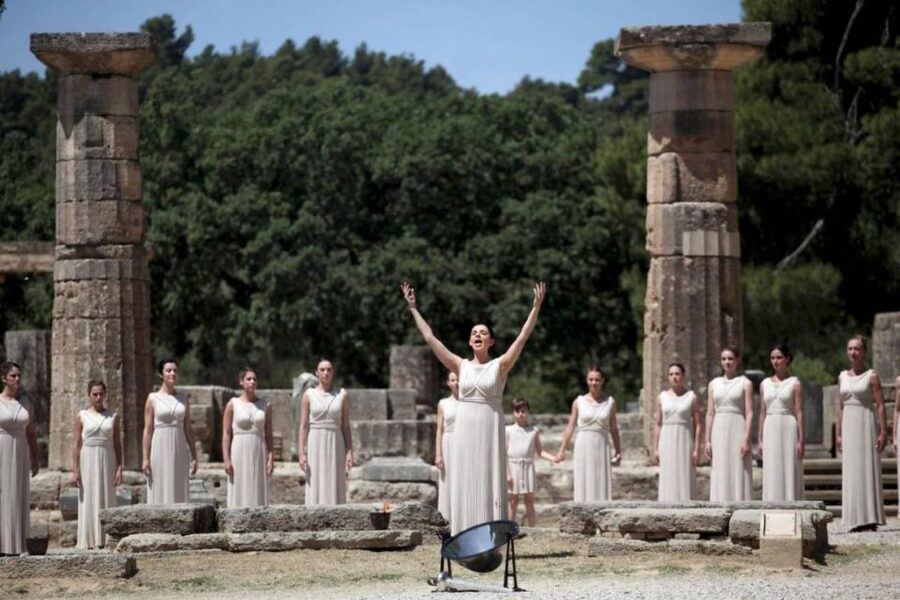 Athens: Ancient Olympia and Corinth Canal Private Tour - Lunch at La Belle Helene is optional but appealing