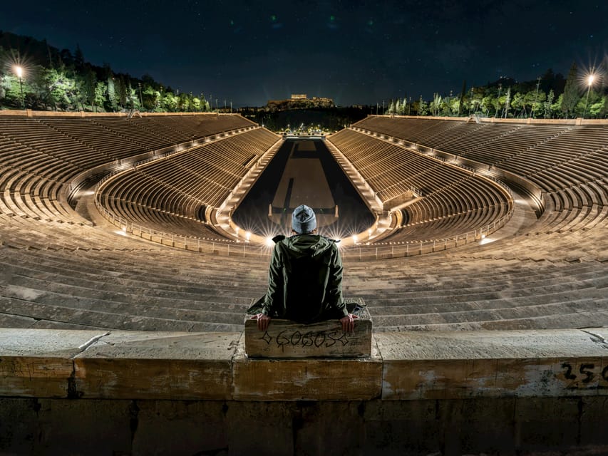 Athens and Piraeus: Private Night Tour - Monastiraki gives the evening room to breathe