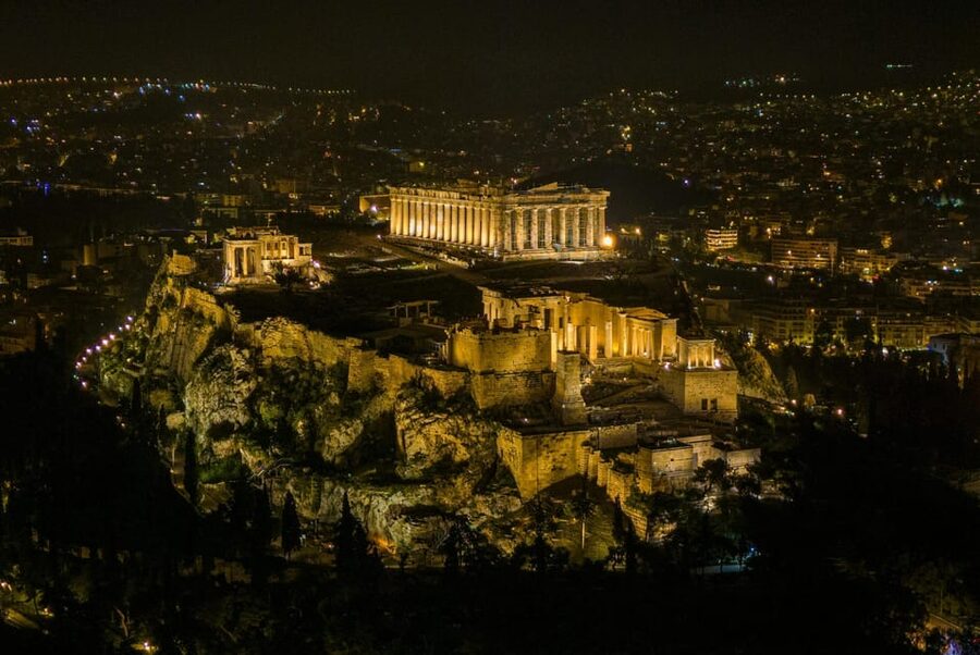 Athens and Piraeus: Private Night Tour - Starting at the Acropolis and its ancient monuments