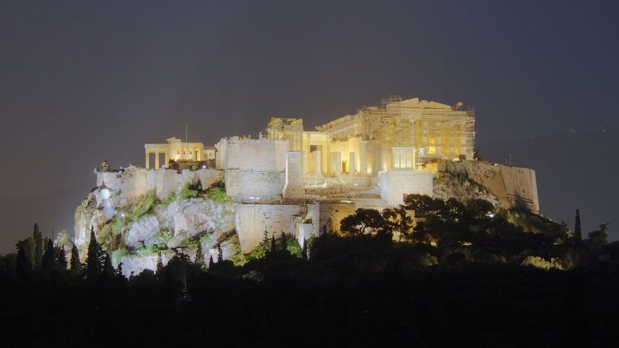 Athens at Night Small-Group Walking Tour with Dinner - What $96 gets you
