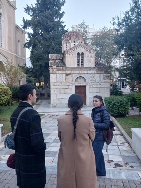 Athens at Night Small-Group Walking Tour with Dinner - Dinner in a traditional Greek taverna