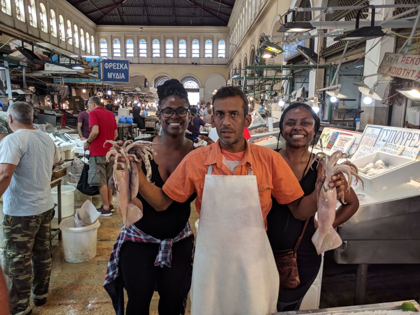 Athens: Authentic Greek Food Walking Tour - Athens Central Market before the crowds thin out