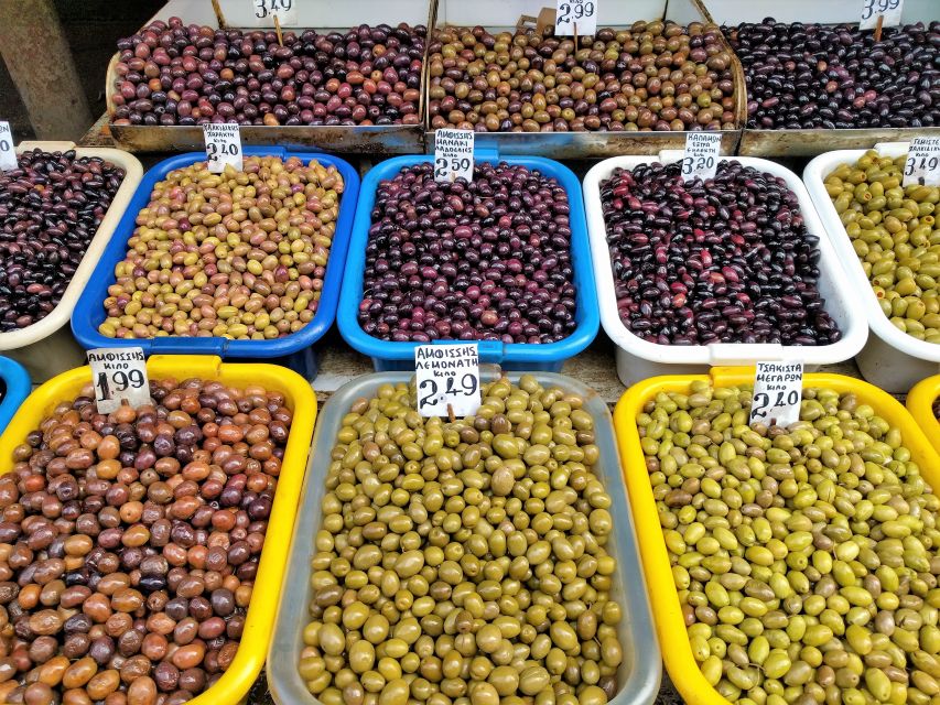 Athens: Authentic Greek Food Walking Tour - Psyri snacks and old Athens atmosphere