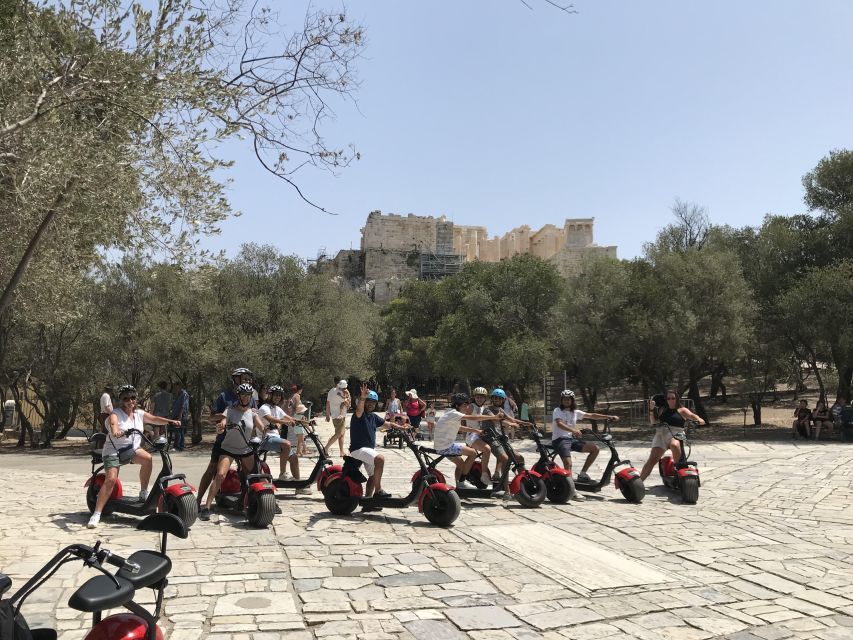 Athens: Award-Winning Acropolis Guided e-Scooter Tour - Meeting behind the Acropolis Museum