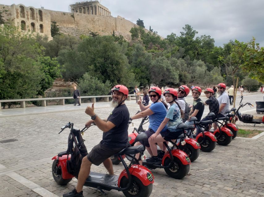 Athens: Award-Winning Acropolis Guided e-Scooter Tour - The secret viewpoint and National Observatory