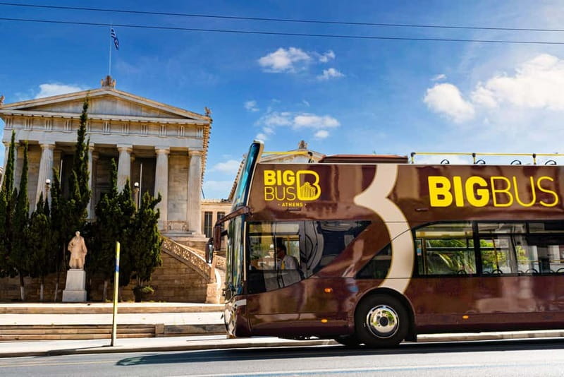 Athens: Big Bus Hop-on, Hop-off Tour by Open-Top Bus - Key points to know before boarding