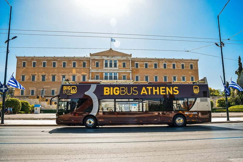 Athens: Big Bus Hop-on, Hop-off Tour by Open-Top Bus - Start at Syntagma or the Acropolis