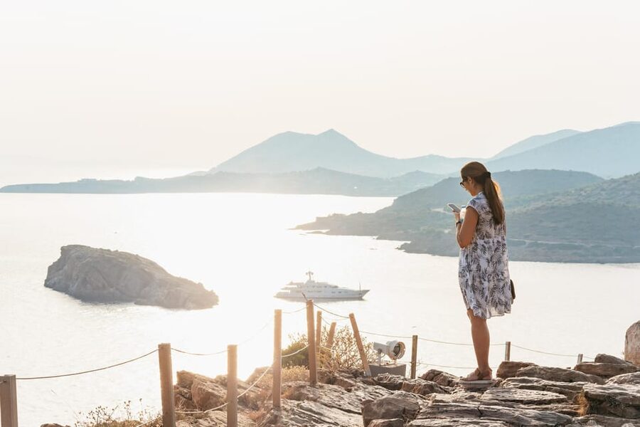 Athens: Cape Sounion & Poseidon Temple Sunset Half-Day Trip - The coastal road through the Athenian Riviera
