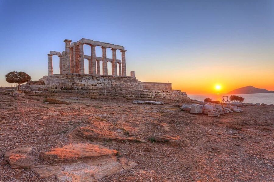 Athens: Cape Sounion &Temple of Poseidon Sunset Tour & Audio - Faliro and Flisvos Marina on the way out