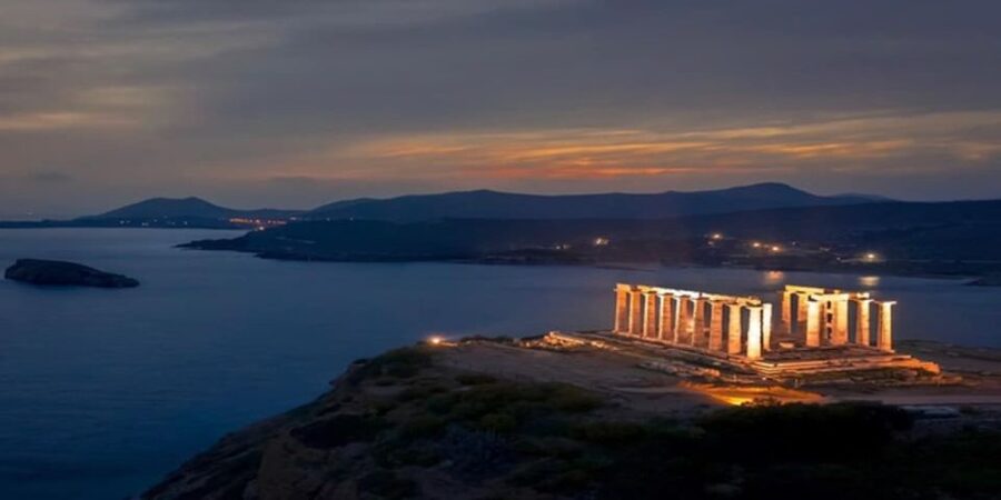 Athens: Cape Sounion &Temple of Poseidon Sunset Tour & Audio - A short look at Lake Vouliagmeni