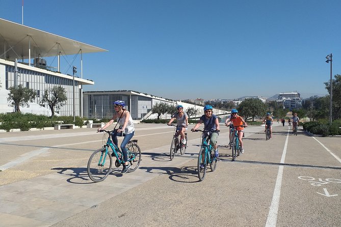 Athens City and Sea bike tour - Free time at Kalamaki Beach and Flisvos Marina