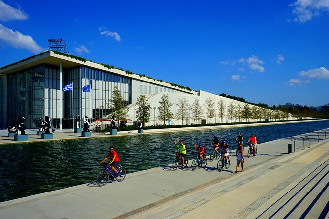 Athens City and Sea bike tour - From city streets to the Stavros Niarchos Foundation Cultural Centre