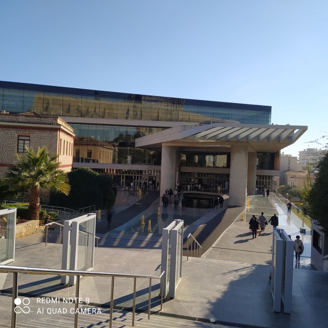 Athens city center walking tour - Views of the Ancient Agora and Acropolis