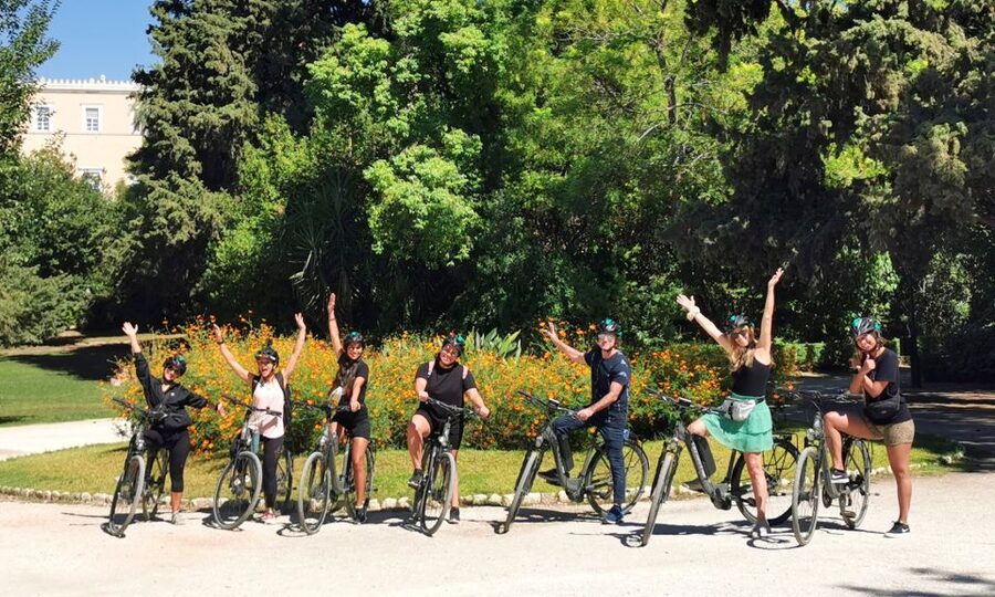 Athens: City Highlights Bike tour - Finishing at Olympian Zeus and Hadrian’s Arch