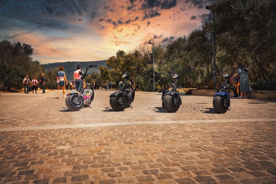 Athens: City Highlights Guided E-Scooter Tour - Ancient Agora and the Temple of Hephaestus